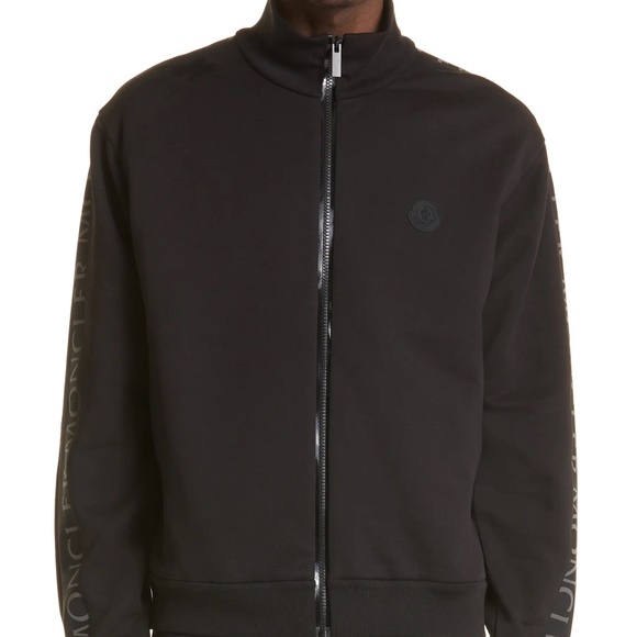 Moncler Black Full-Zip Sweater - Picture 3 of 9
